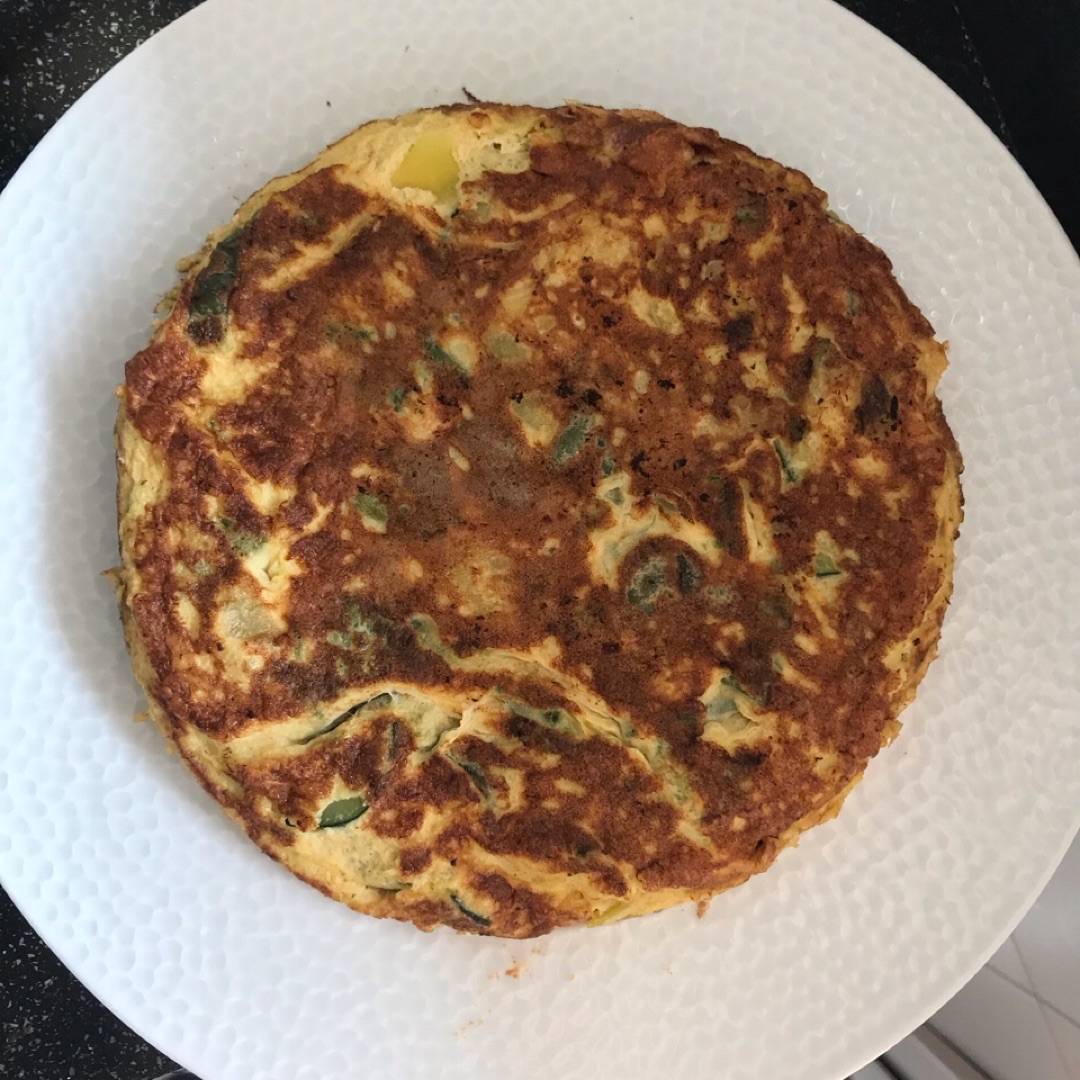 Tortilla de verduras Tortilla de verduras