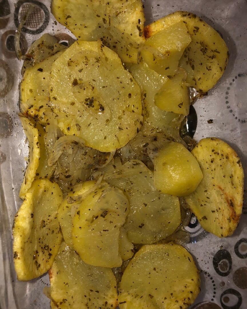 PATATA + CEBOLLA cocidas al microondas 🥔🧅 PATATA + CEBOLLA cocidas al microondas 🥔🧅