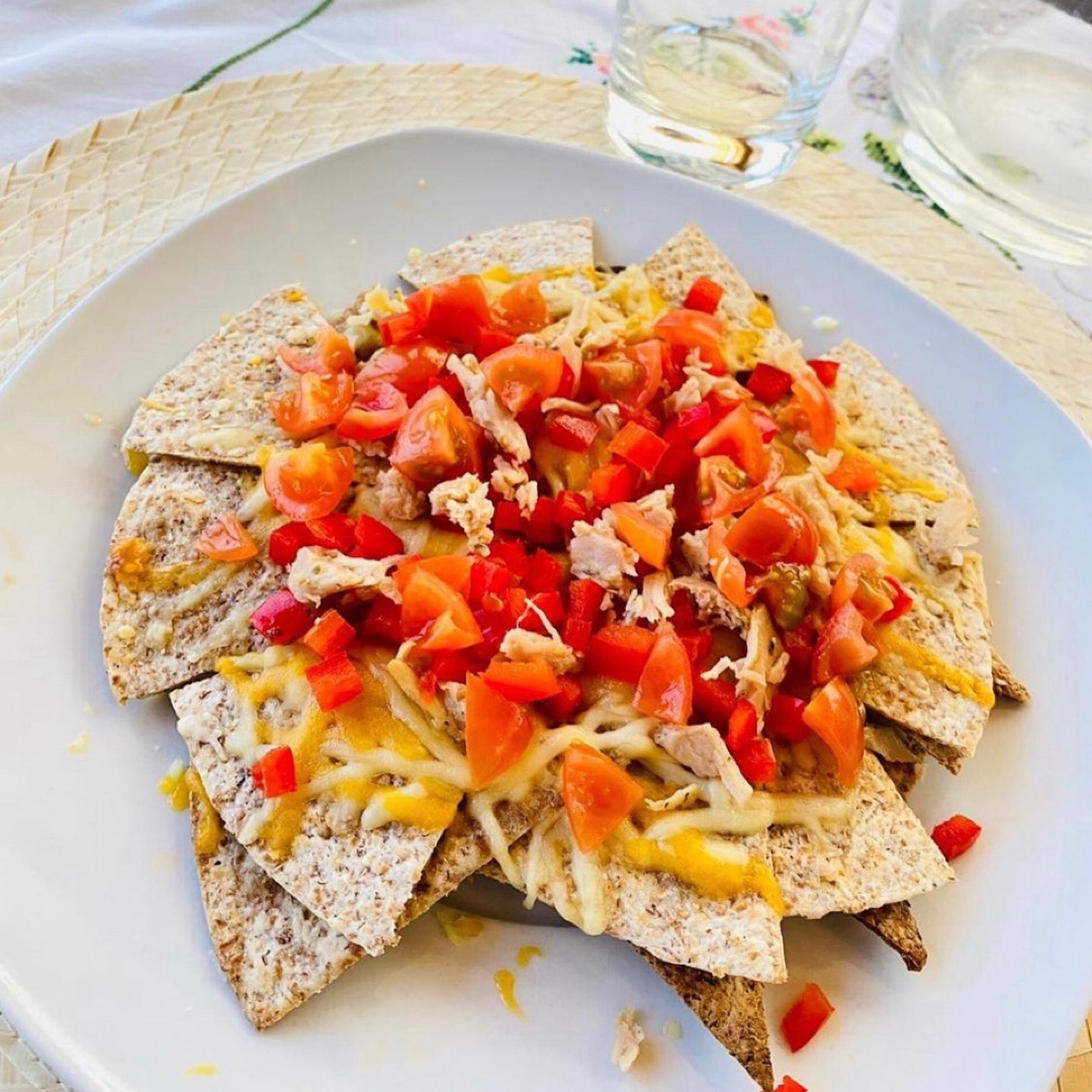 NACHOS ELABORADOS CON BUENOS INGREDIENTES/ FITNESS 😋 NACHOS ELABORADOS CON BUENOS INGREDIENTES/ FITNESS 😋