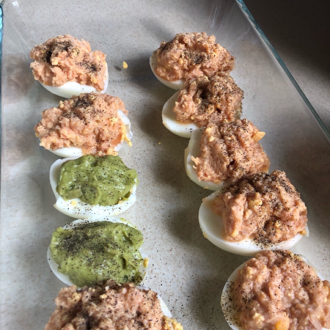 Huevos rellenos Huevos rellenos