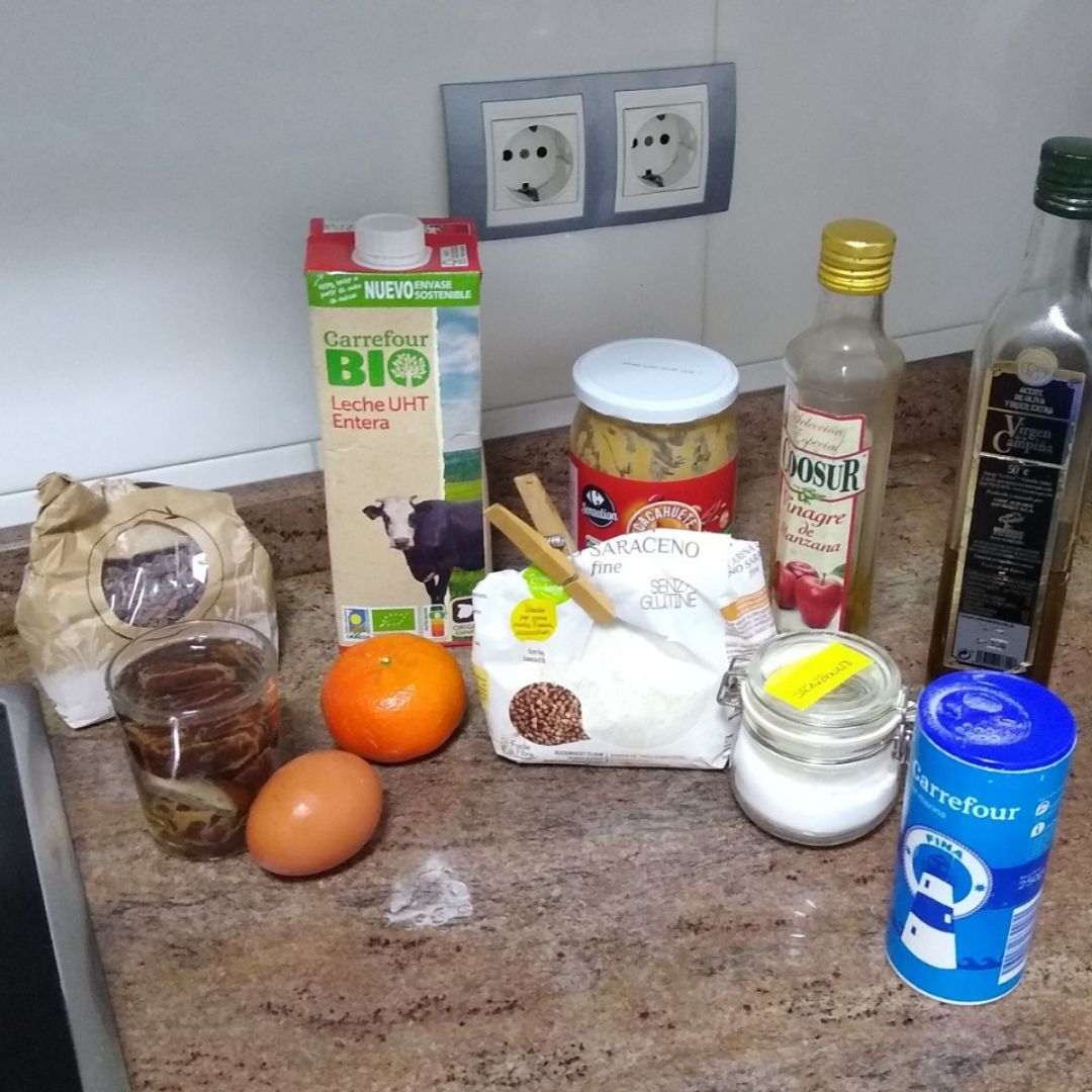 Mug cake de mandarina Paso 0 Mug cake de mandarina Paso 0