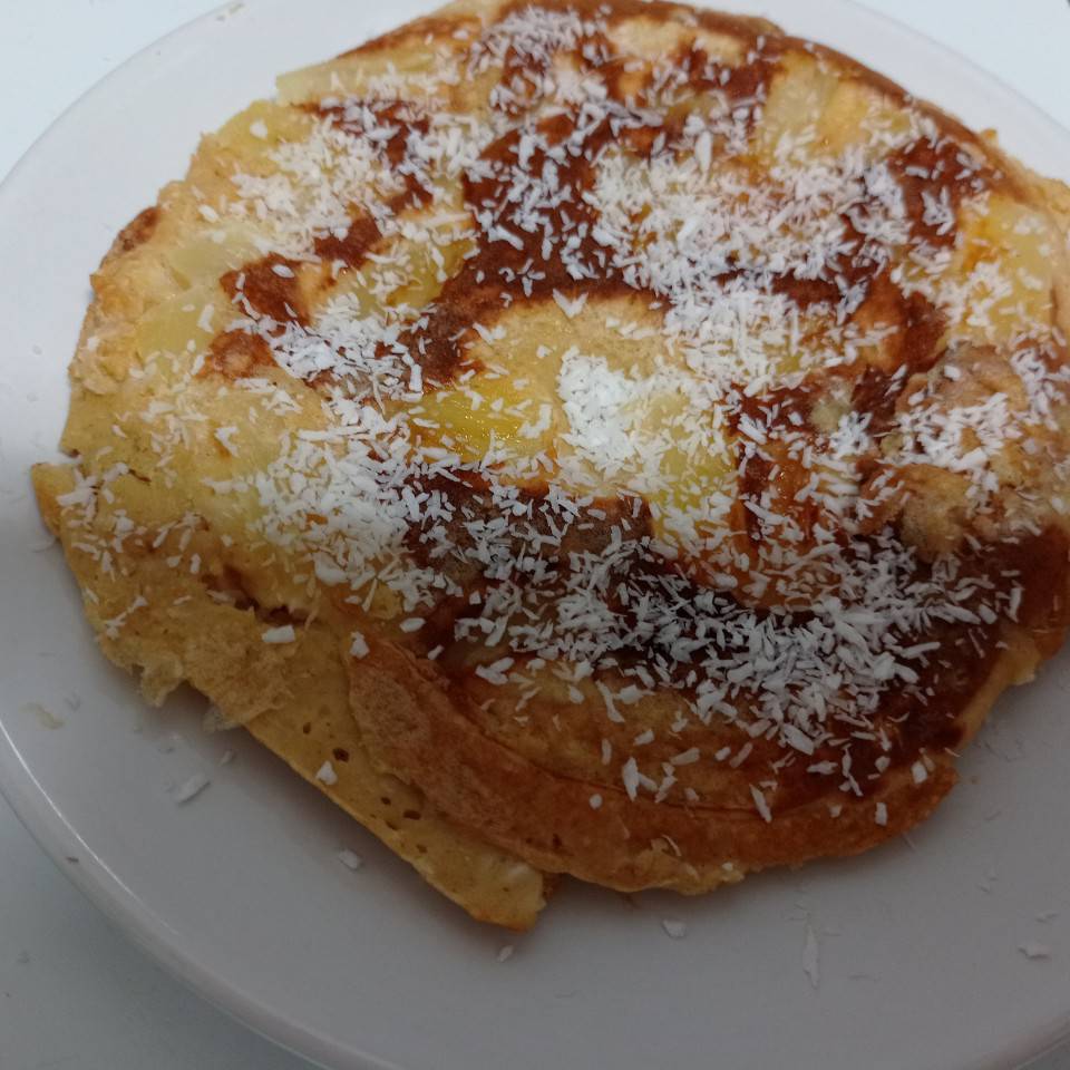 Tarta de piña individual Tarta de piña individual