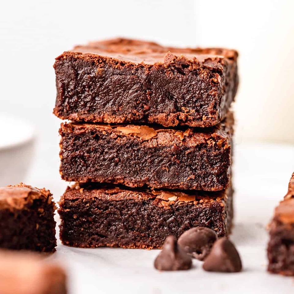 Brownie de Platano