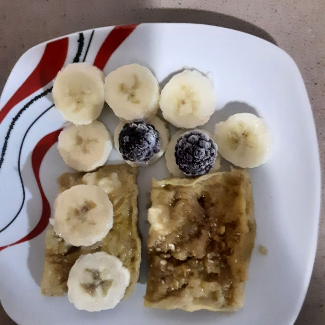 Tortitas de avena al microondas Tortitas de avena al microondas