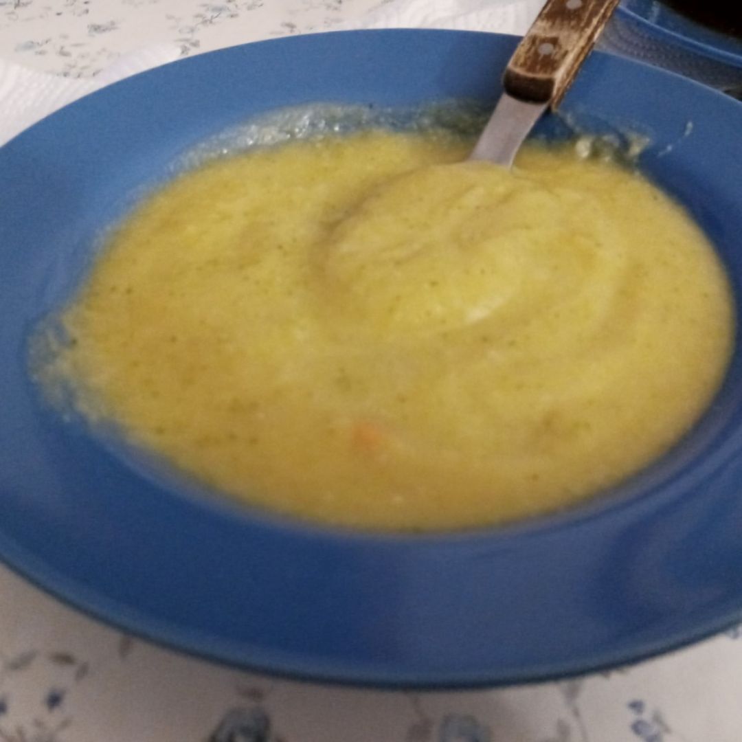 Crema de brocoli y coliflor Crema de brocoli y coliflor