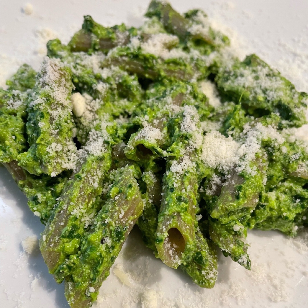 Green pasta