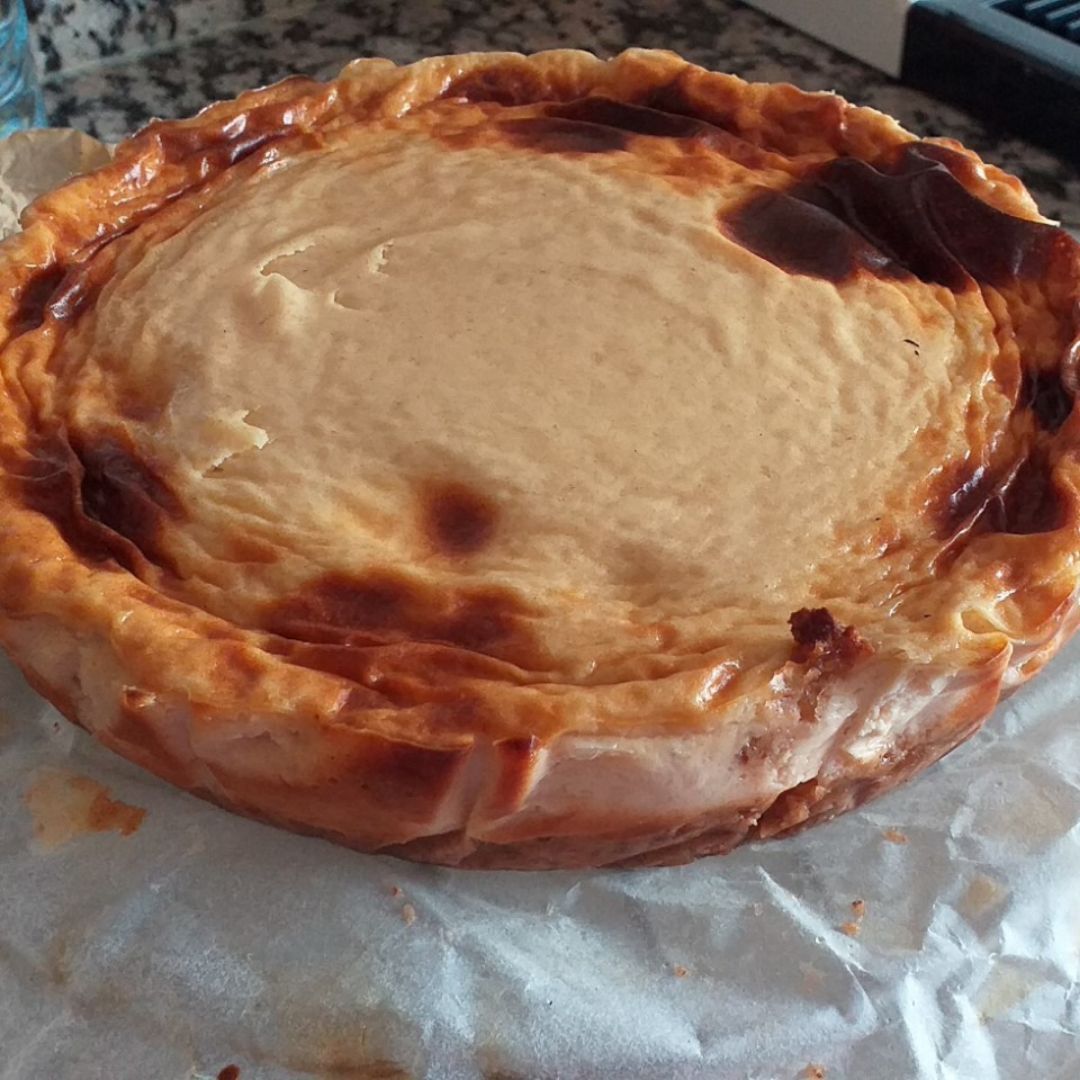 Tarta de queso al horno Tarta de queso al horno