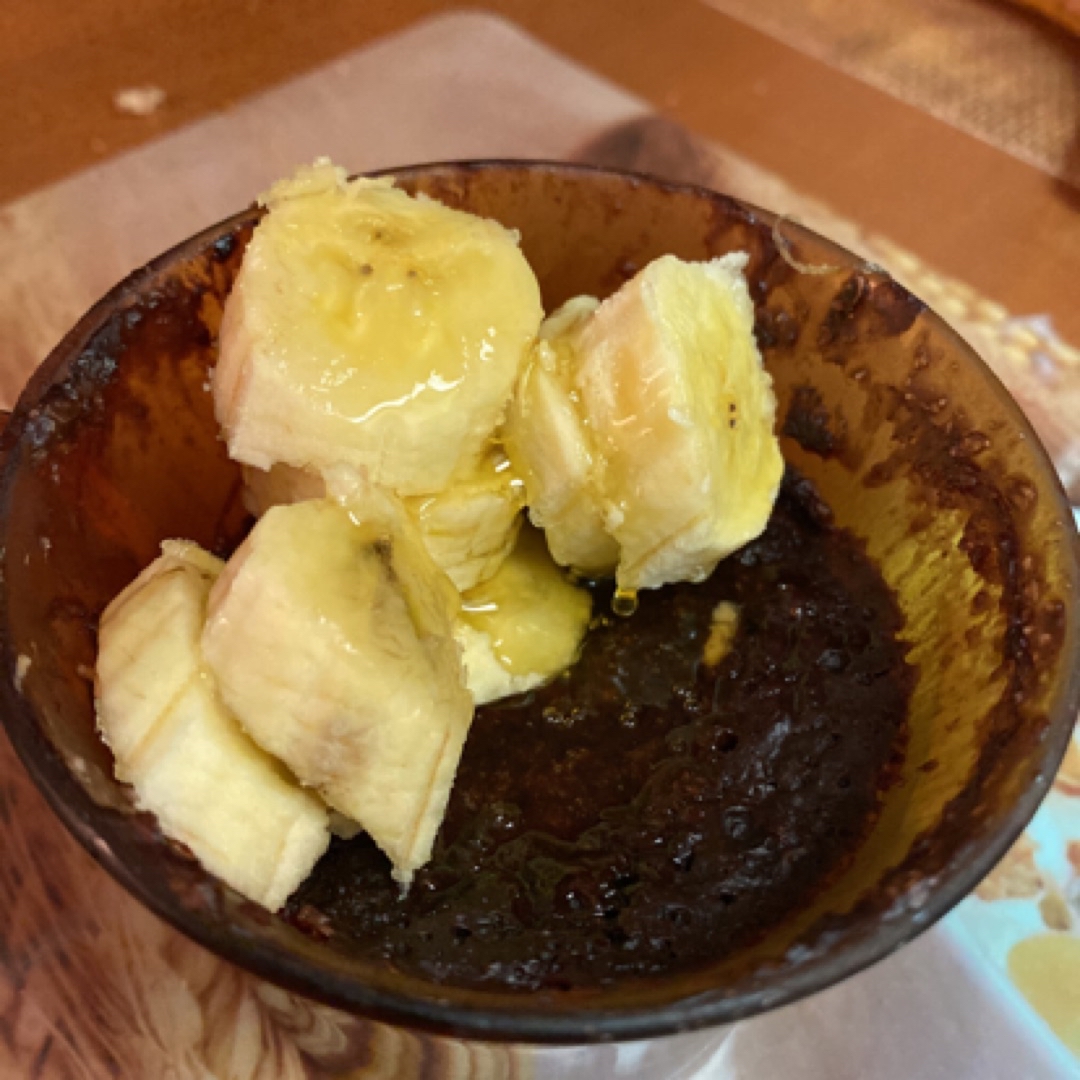 avena instantánea de chocolate al microondas saludable avena instantánea de chocolate al microondas saludable