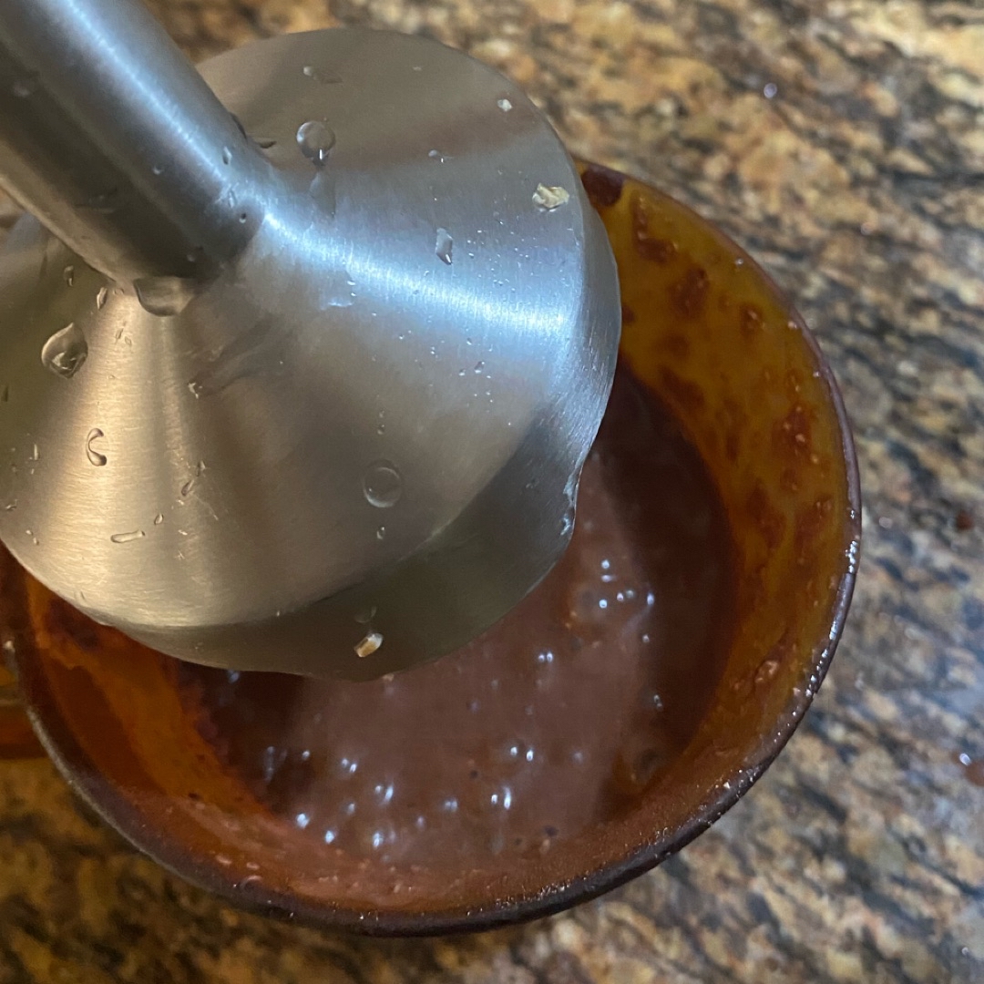 avena instantánea de chocolate al microondas saludable Paso 5 avena instantánea de chocolate al microondas saludable Paso 5