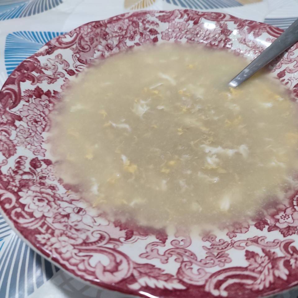 Sopa de Quinoa con huevo Sopa de Quinoa con huevo