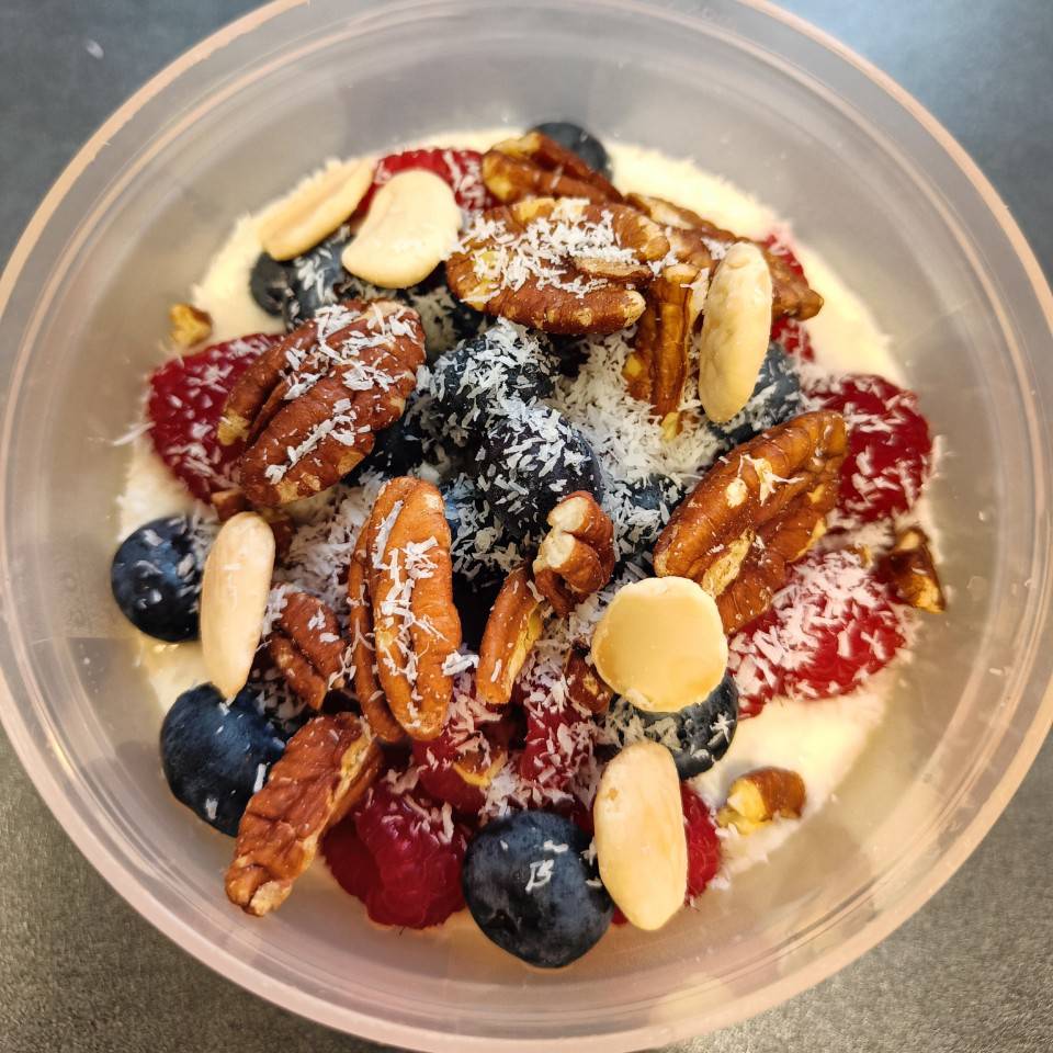Kéfir con frutos rojos Kéfir con frutos rojos