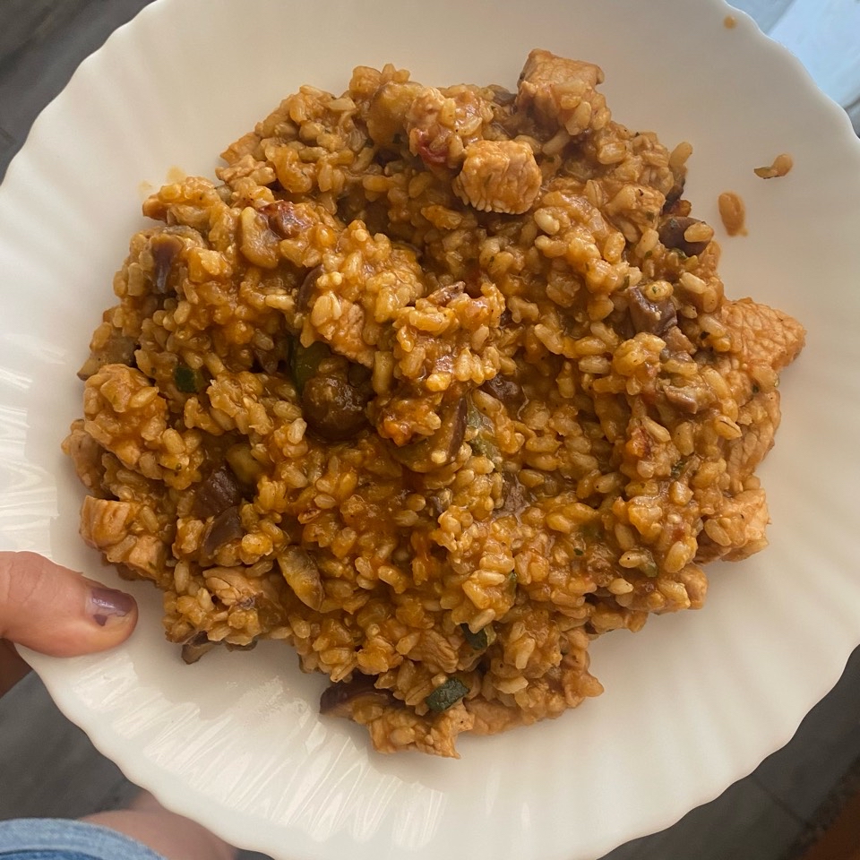 Arroz con castañas 🌰 (FODMAP) Arroz con castañas 🌰 (FODMAP)