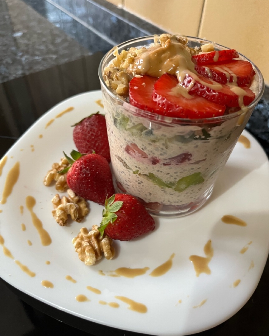 Pudín de fresa 🍓 Pudín de fresa 🍓