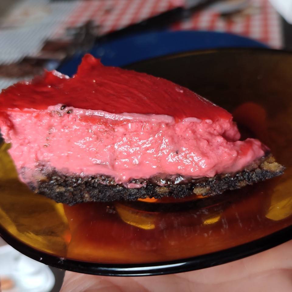 Drácula cheesecake.