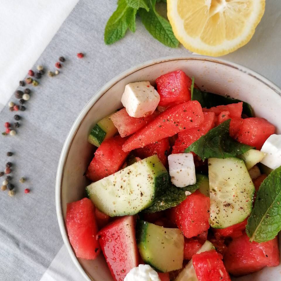 ENSALADA DE SANDÍA🍉 ENSALADA DE SANDÍA🍉