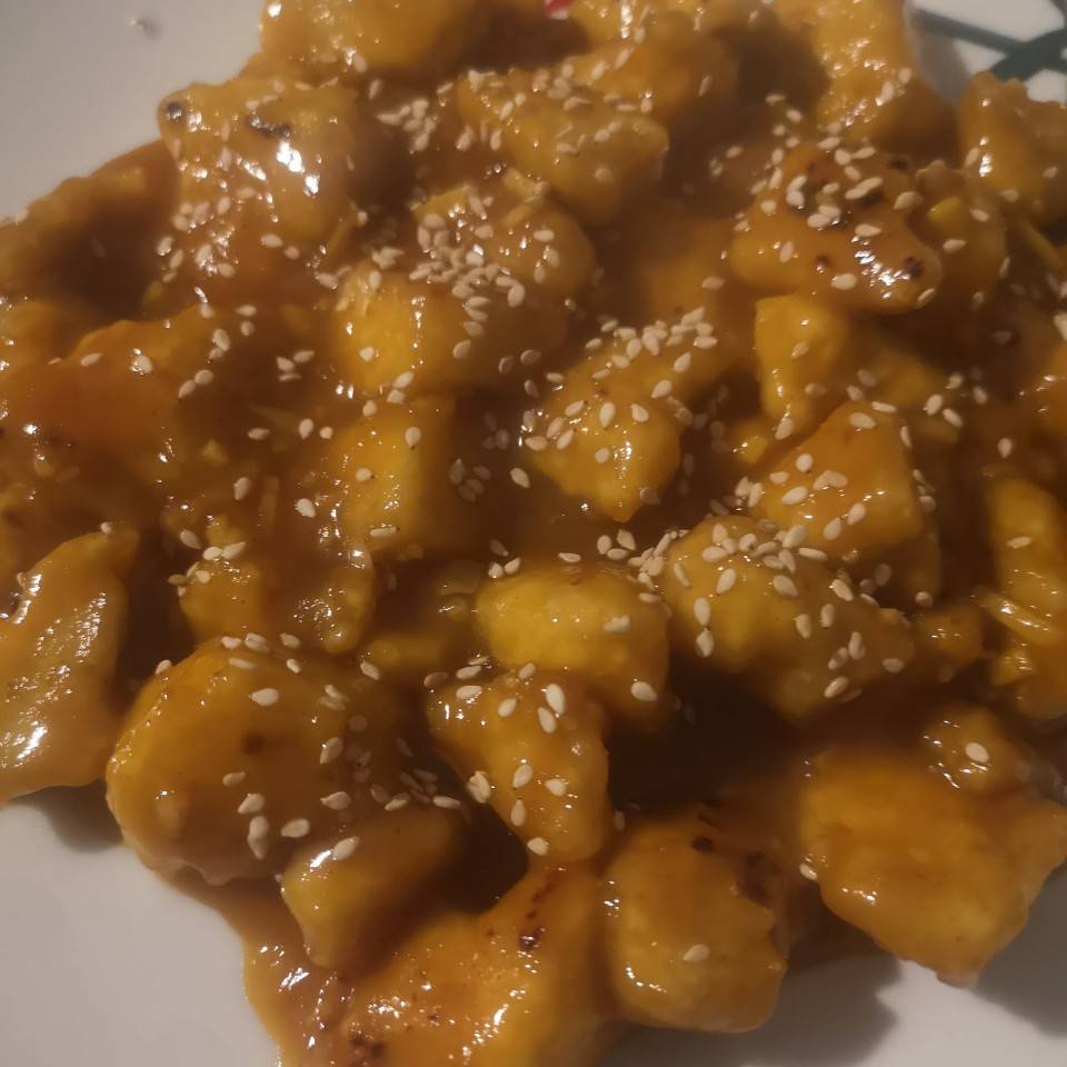 Tofu a la naranja 