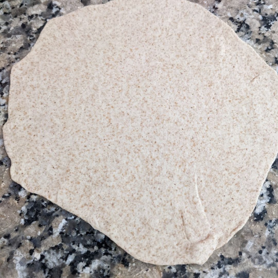 Masa integral para wraps o tacos Paso 1 Masa integral para wraps o tacos Paso 1