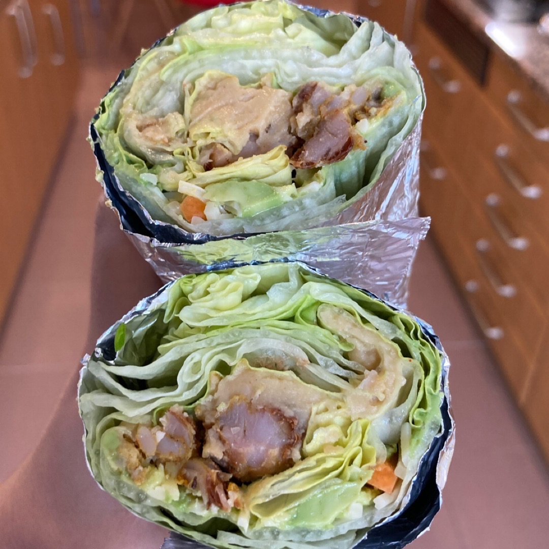 Wrap de lechuga Wrap de lechuga