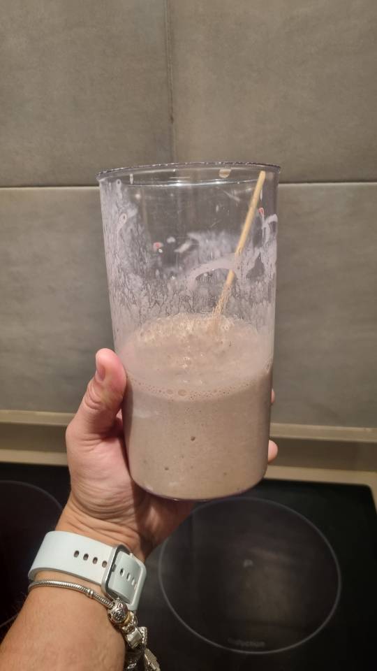 Batido de proteina enérgico 