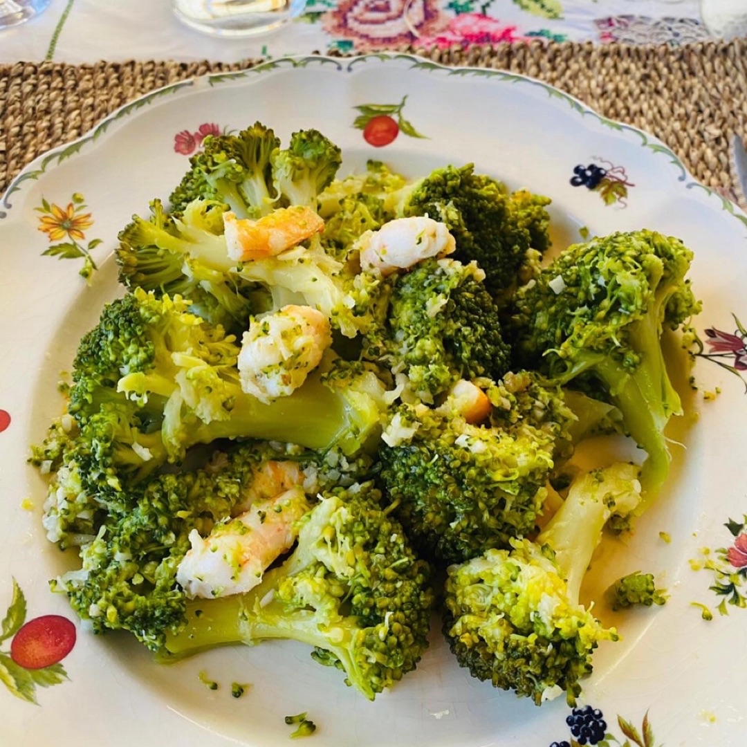 BRÓCOLI 🥦 CON LANGOSTINOS 🦐 BRÓCOLI 🥦 CON LANGOSTINOS 🦐