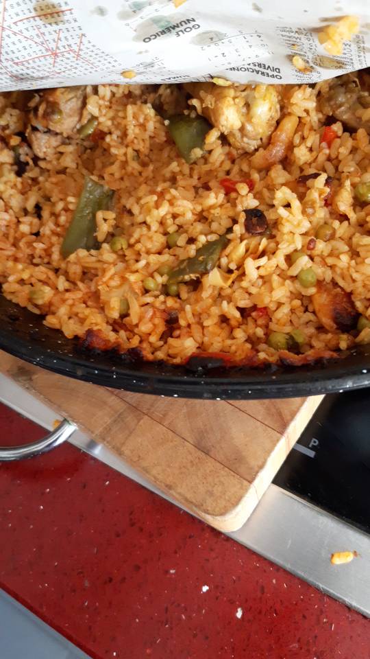 Paella carne Paella carne