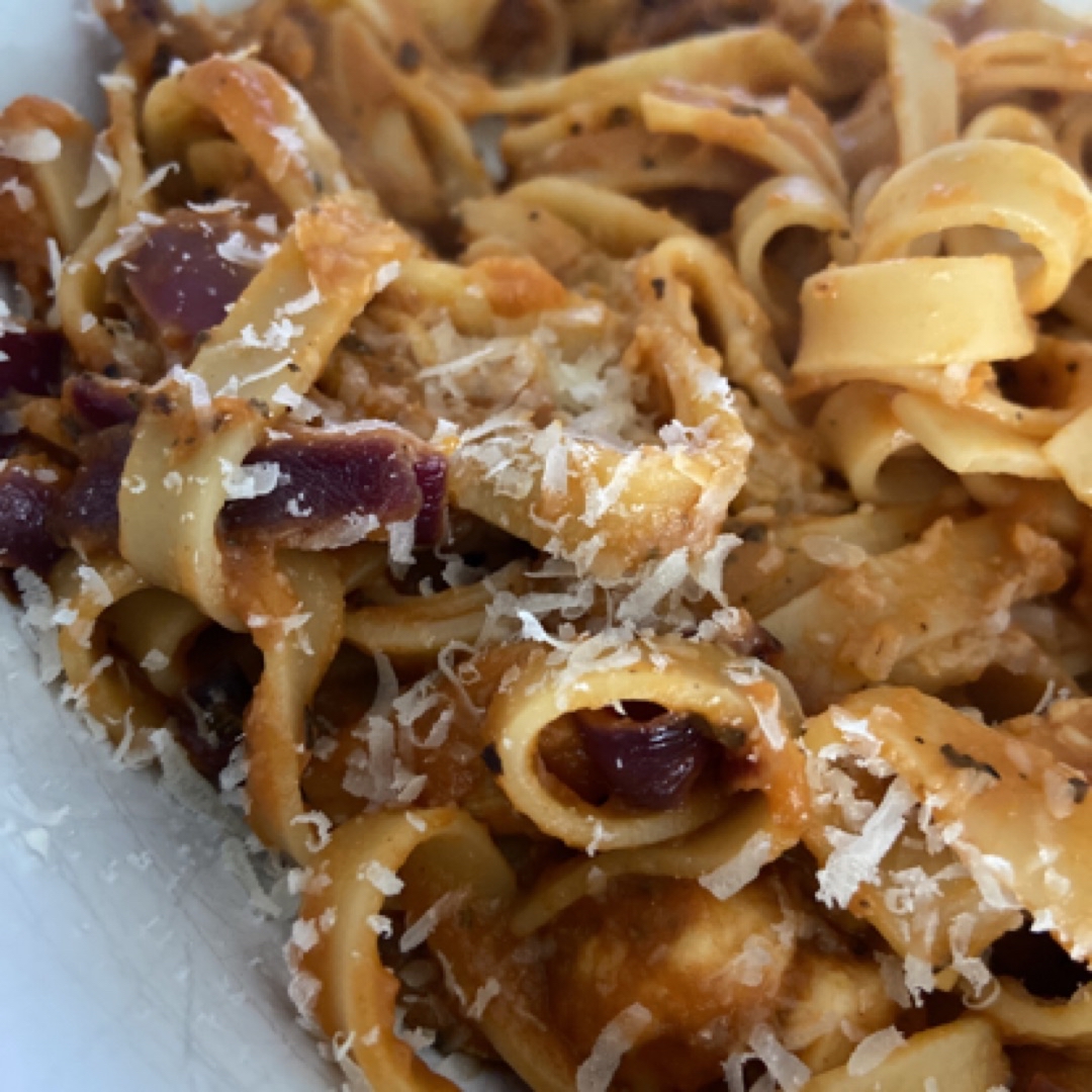Pasta con salsa de escalivada Pasta con salsa de escalivada