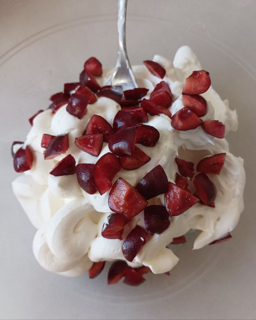 Tarta Helada Nata & Cerezas❄️🍦🍒 Paso 0 Tarta Helada Nata & Cerezas❄️🍦🍒 Paso 0