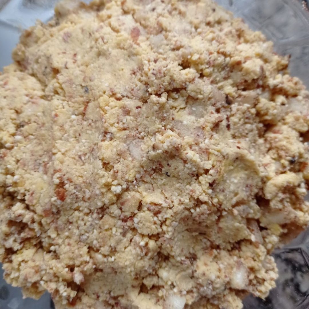 Galletas de maíz, pera 🍐 y almendra 🍪 Paso 3 Galletas de maíz, pera 🍐 y almendra 🍪 Paso 3