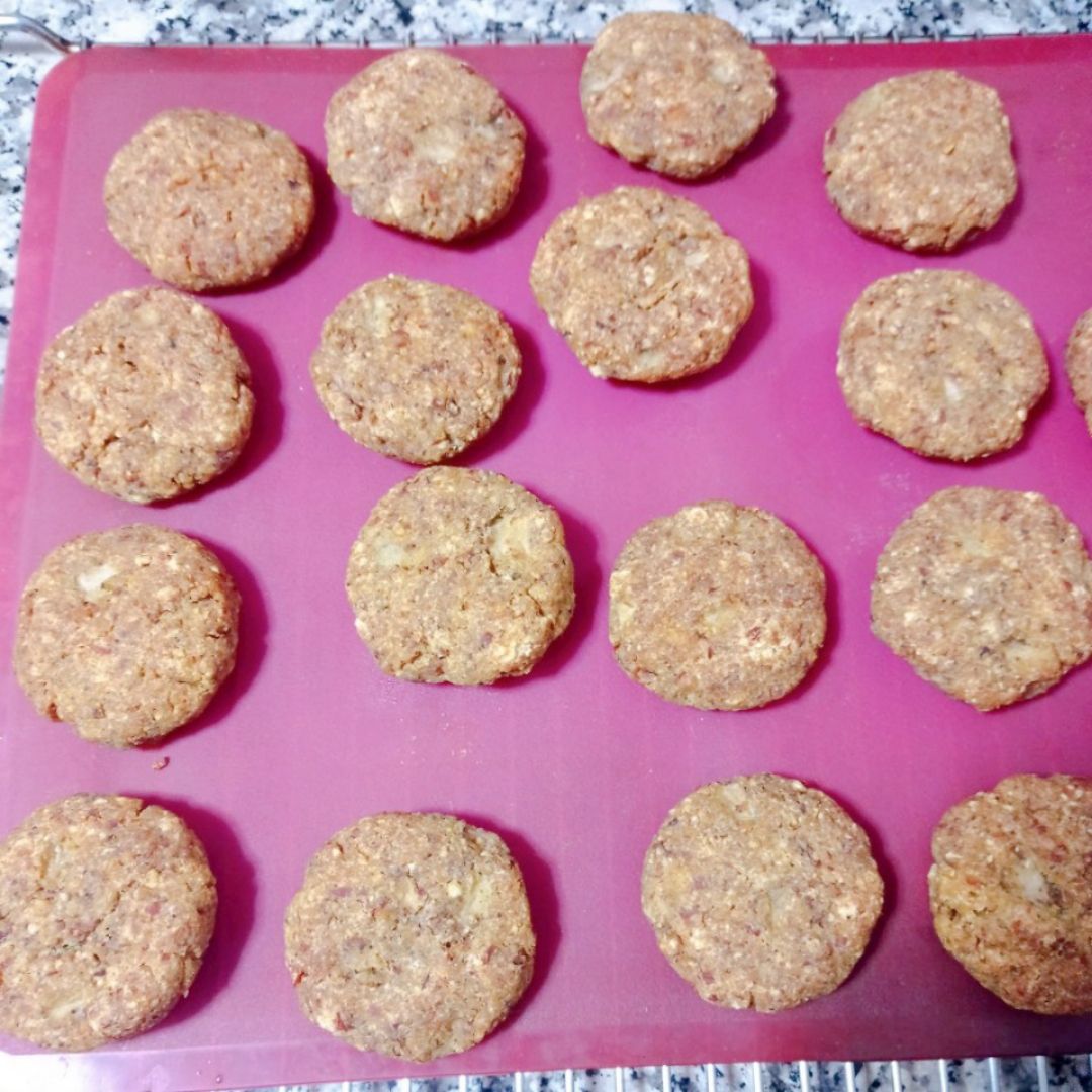 Galletas de maíz, pera 🍐 y almendra 🍪 Paso 5 Galletas de maíz, pera 🍐 y almendra 🍪 Paso 5