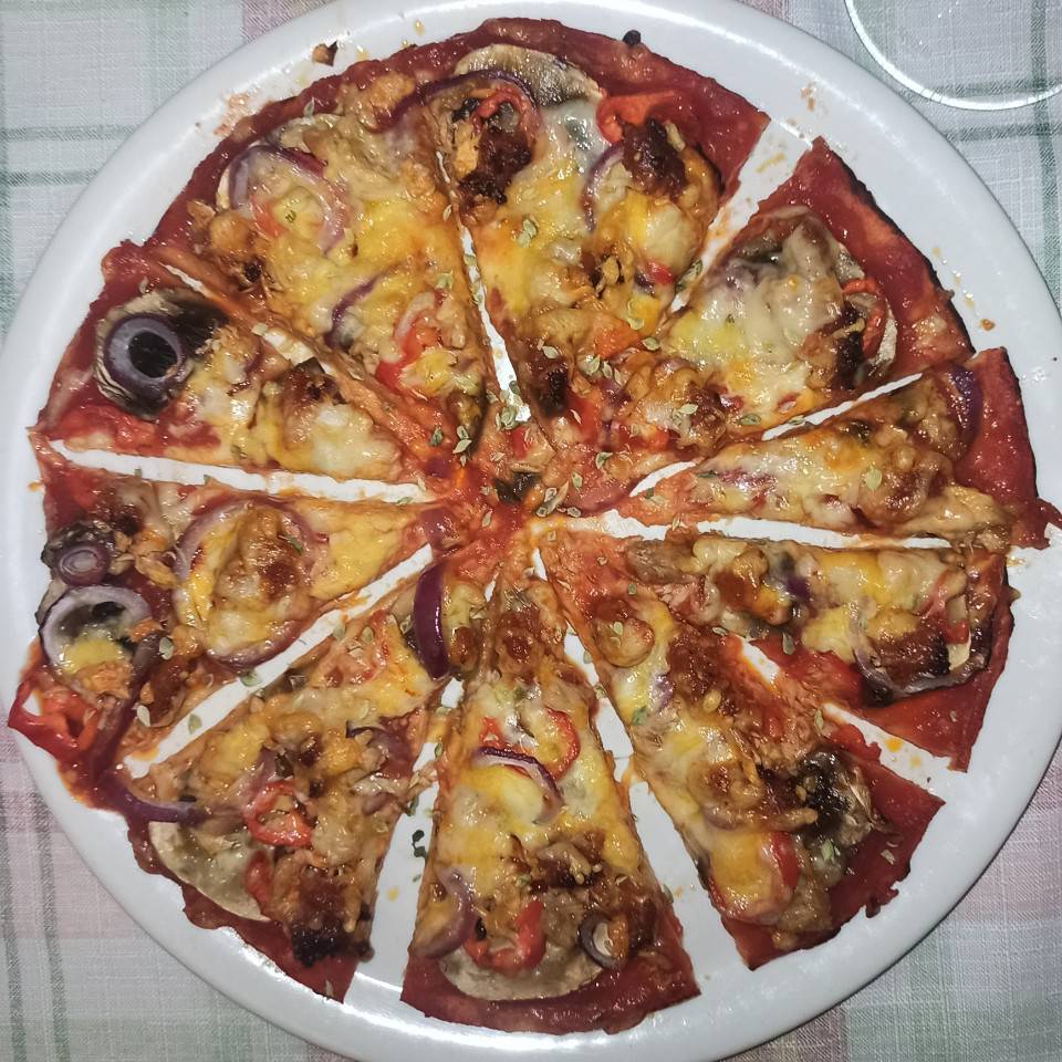 Pizza mar y montaña 🍕