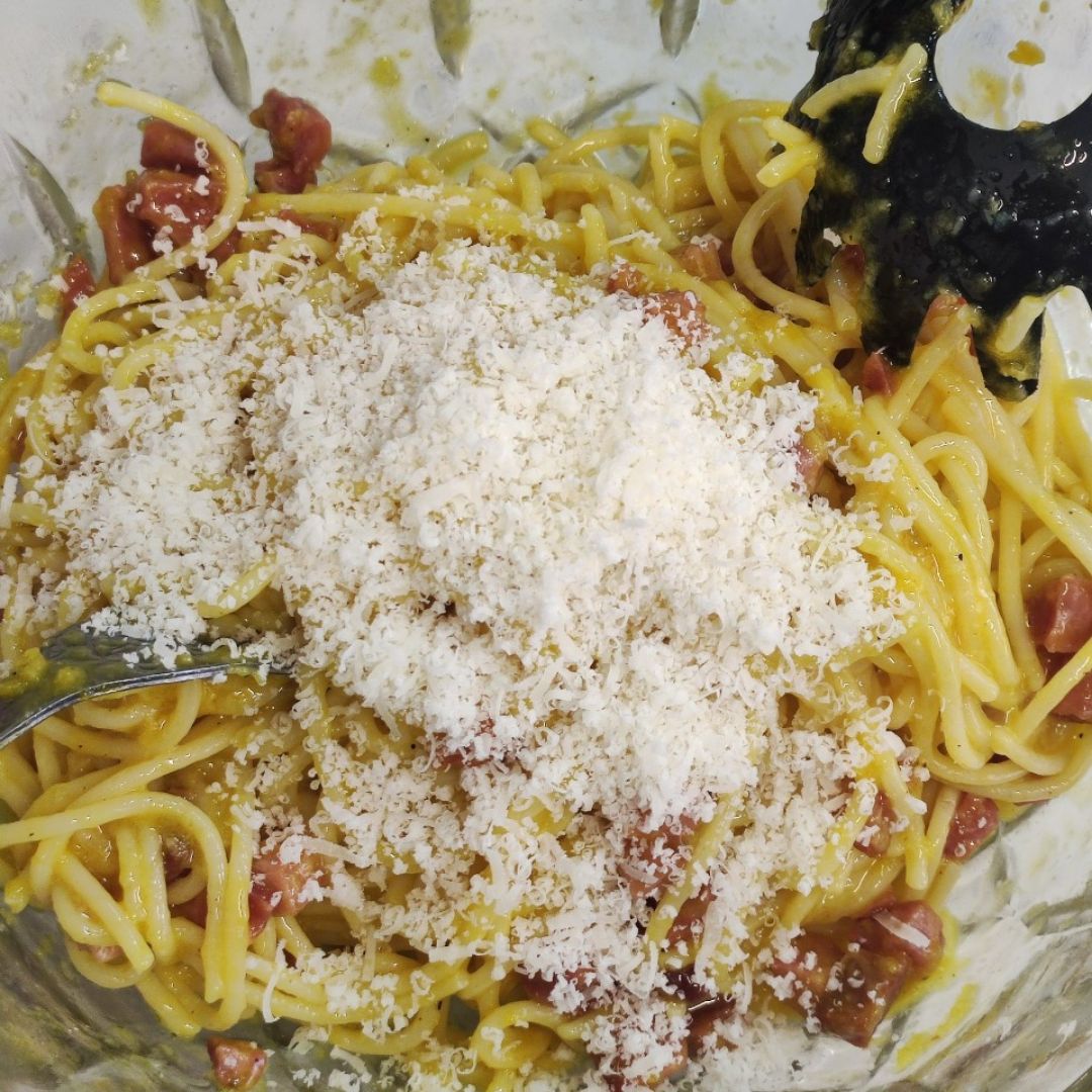 Espaguetis a la carbonara napolitana 🍝Step 0