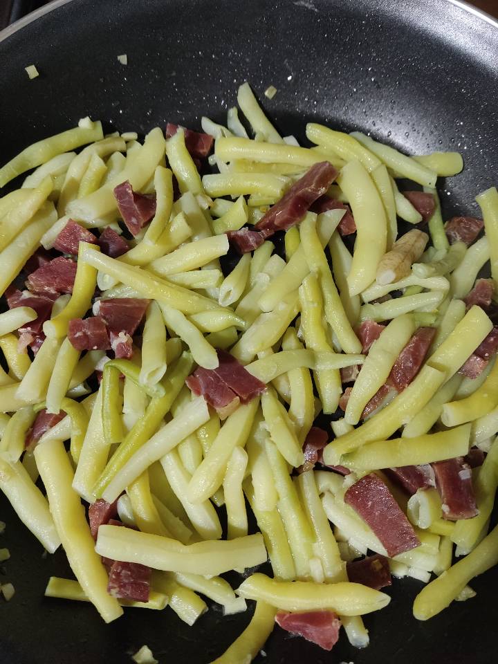 Judías con jamón Judías con jamón