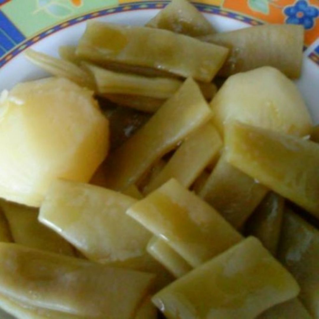Alubia verde con patatas Alubia verde con patatas