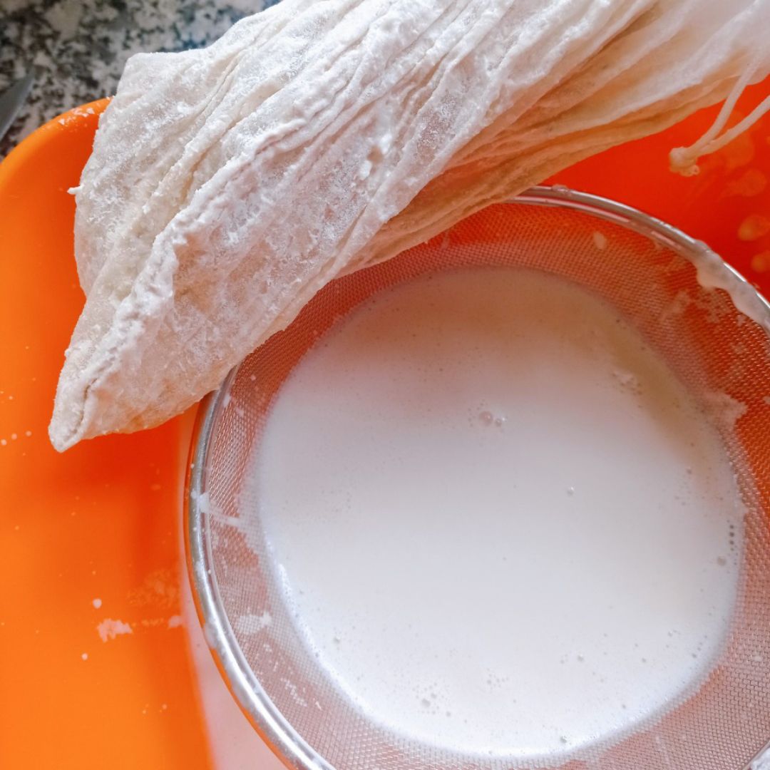 Leche de anacardos saludable y deliciosa Paso 2 Leche de anacardos saludable y deliciosa Paso 2