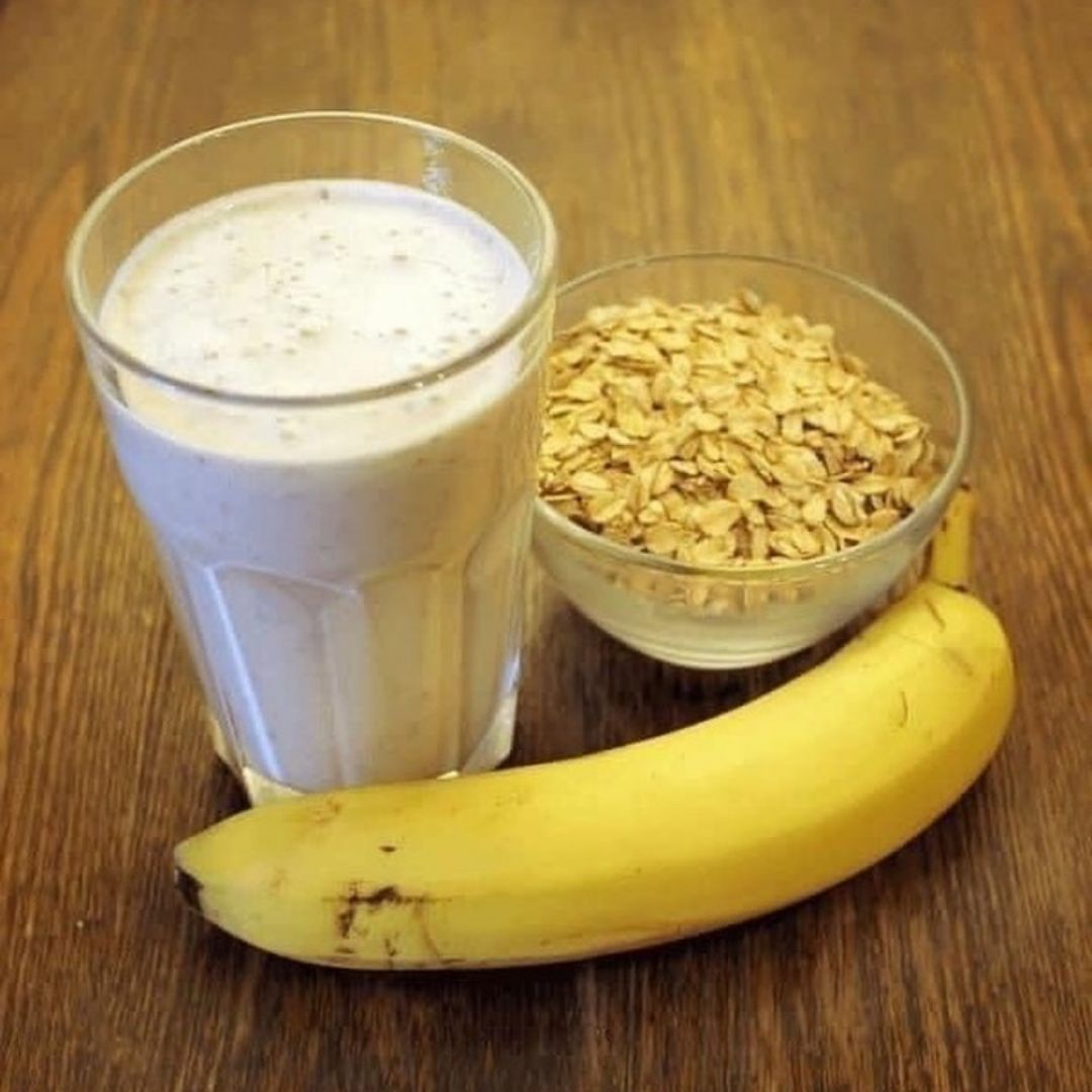 Batido natural alto en proteína sin crema de cacahuete Batido natural alto en proteína sin crema de cacahuete