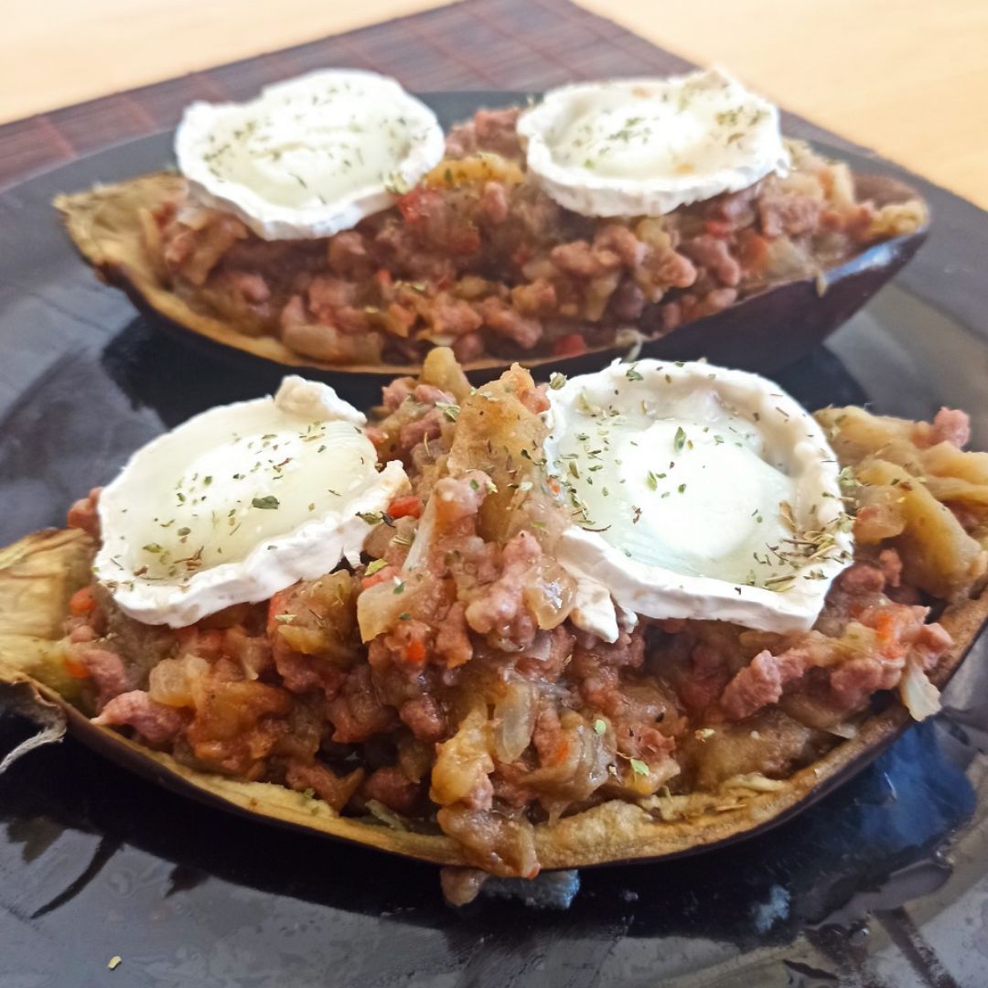 Berenjena rellena al estilo de la abu Berenjena rellena al estilo de la abu
