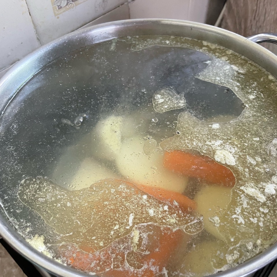 Marrowbone broth Marrowbone broth