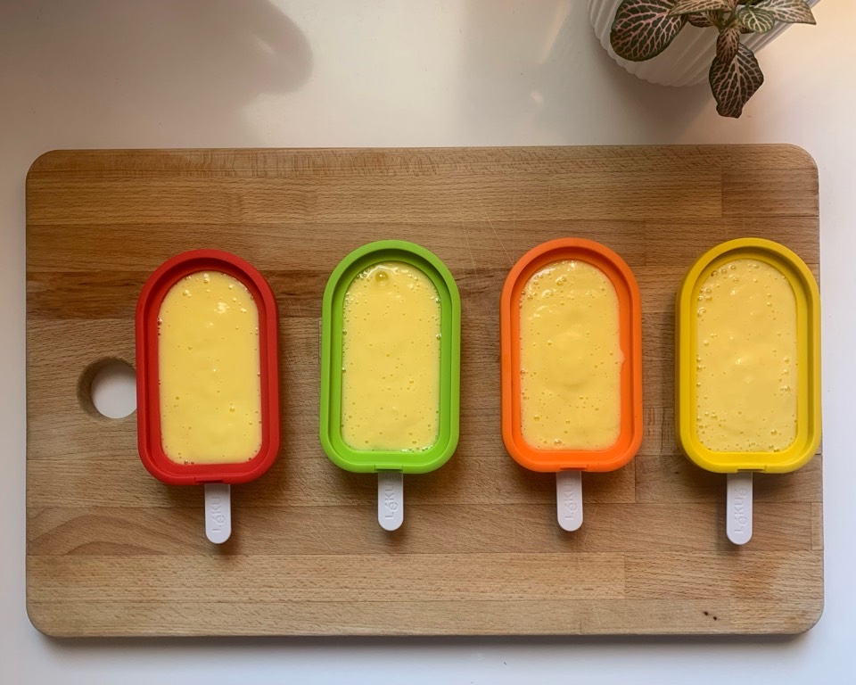 Helado de mango 