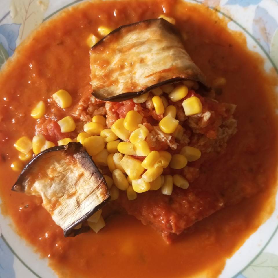 Canelones VEGANOS de berenjena 🍆