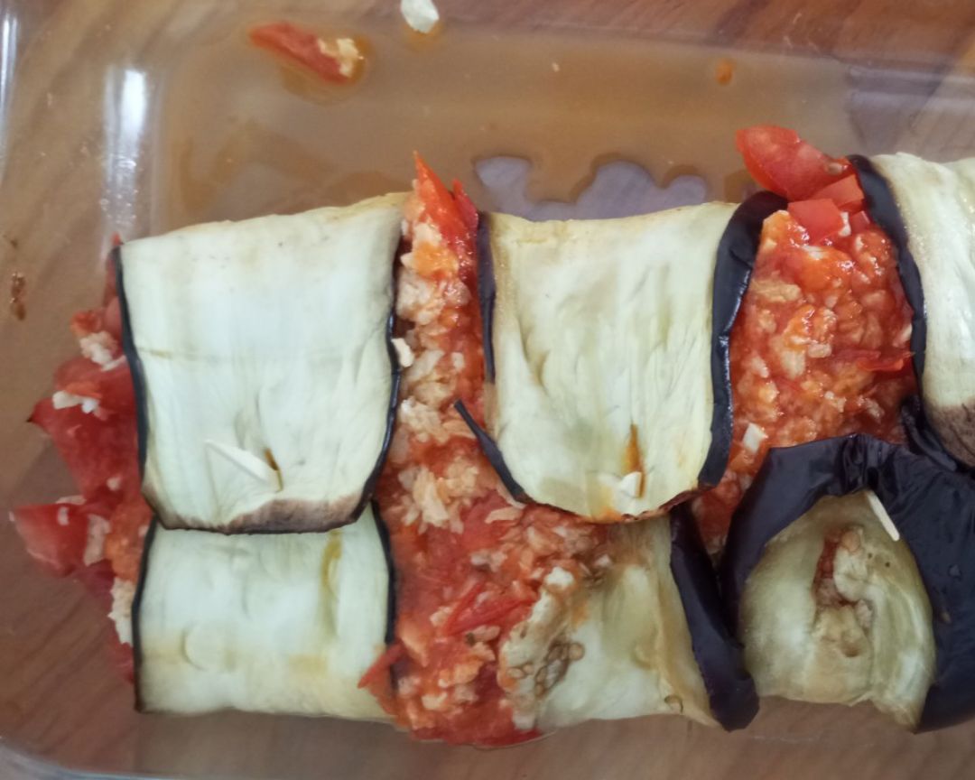 Canelones VEGANOS de berenjena 🍆 Paso 4 Canelones VEGANOS de berenjena 🍆 Paso 4