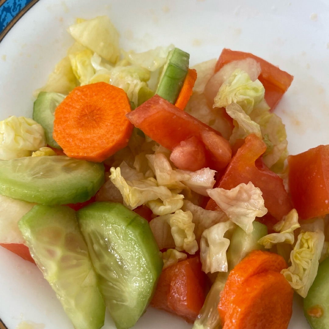 Ensalada de la huerta NUSADE Ensalada de la huerta NUSADE