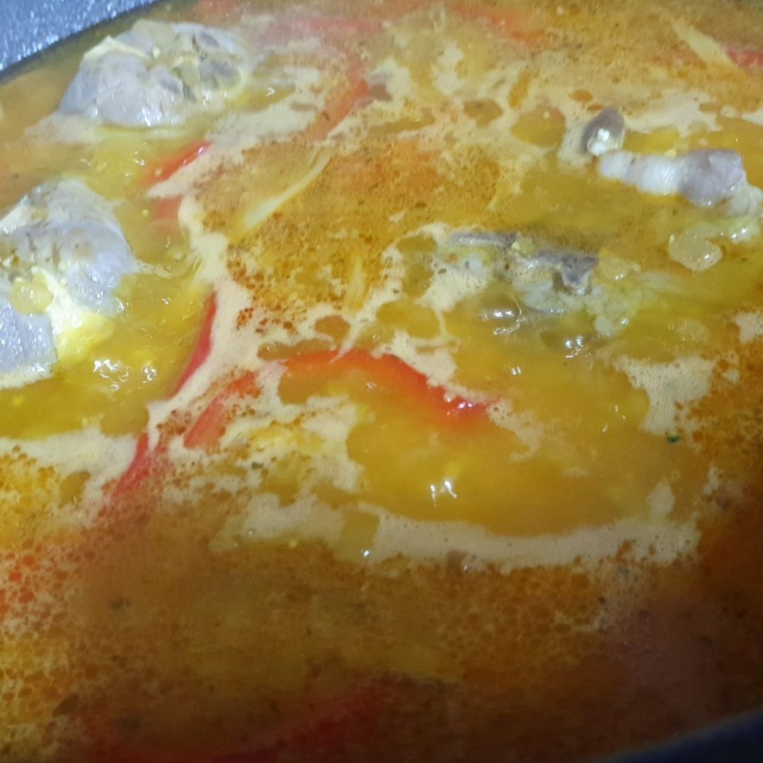 Arroz con verduras y cuello de cordero Paso 2 Arroz con verduras y cuello de cordero Paso 2