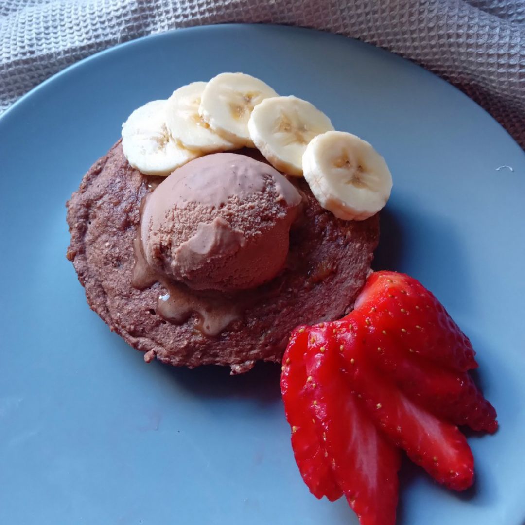 Brownie al microondas vegano Step 0