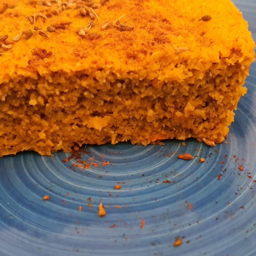 Queque de zanahoria y avena. Queque de zanahoria y avena.