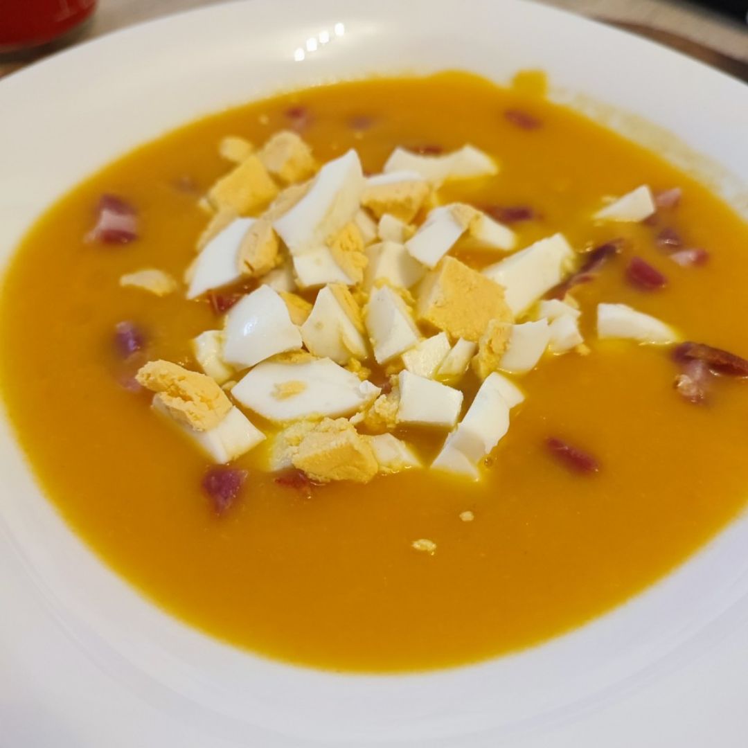 Crema de calabaza y zanahoria  Paso 3