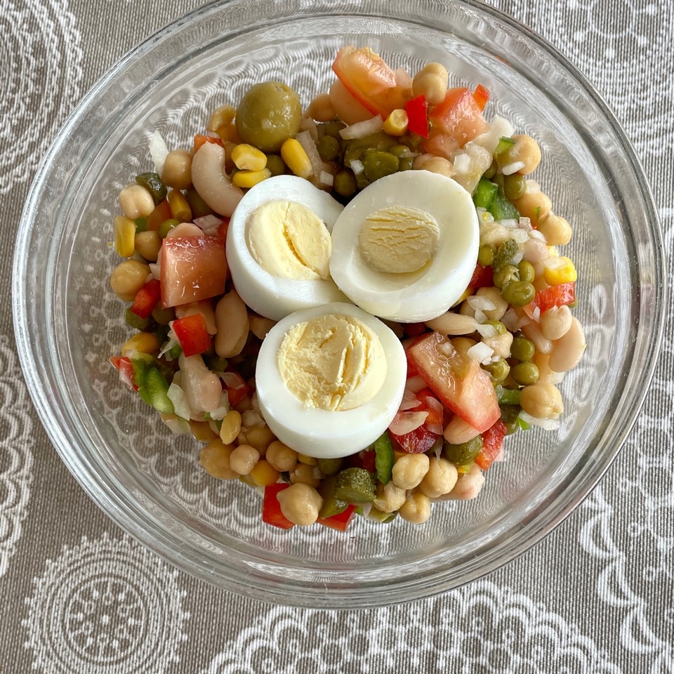 Ensalada de legumbres Ensalada de legumbres