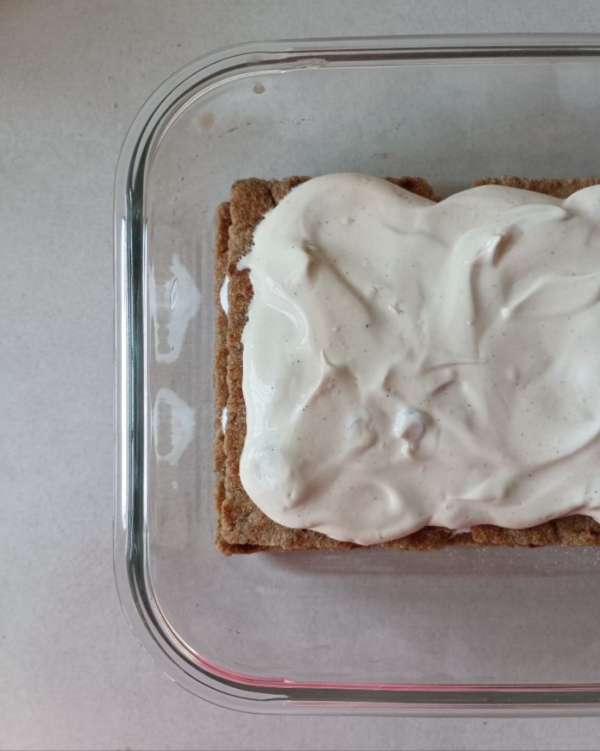 Tiramisú Exprés Proteico ☕🍰🍦 Paso 1 Tiramisú Exprés Proteico ☕🍰🍦 Paso 1