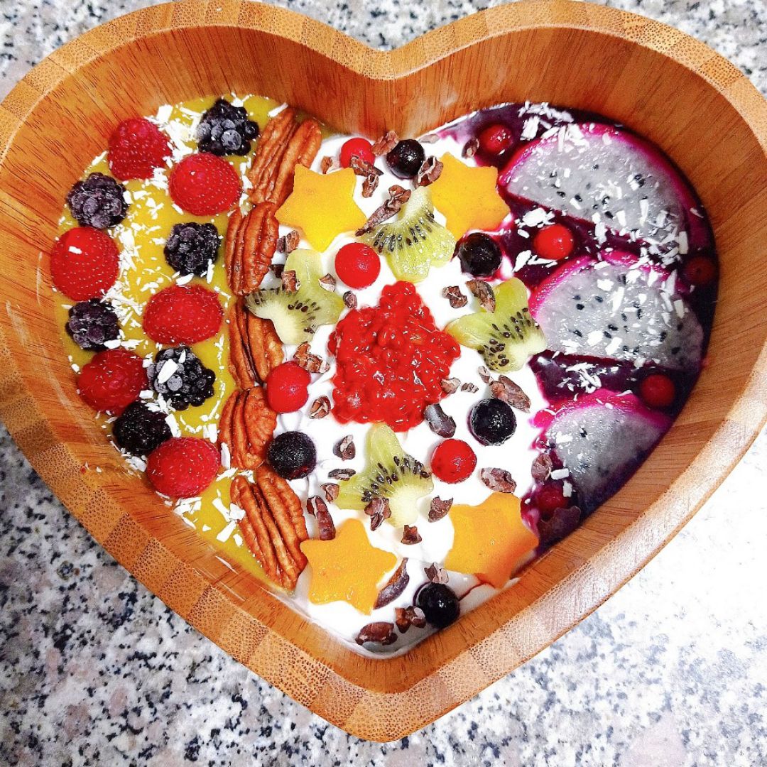 Bowl 🥣vegano lleno de antioxidantes 💚💜🤎💛🧡❤️💖 Bowl 🥣vegano lleno de antioxidantes 💚💜🤎💛🧡❤️💖