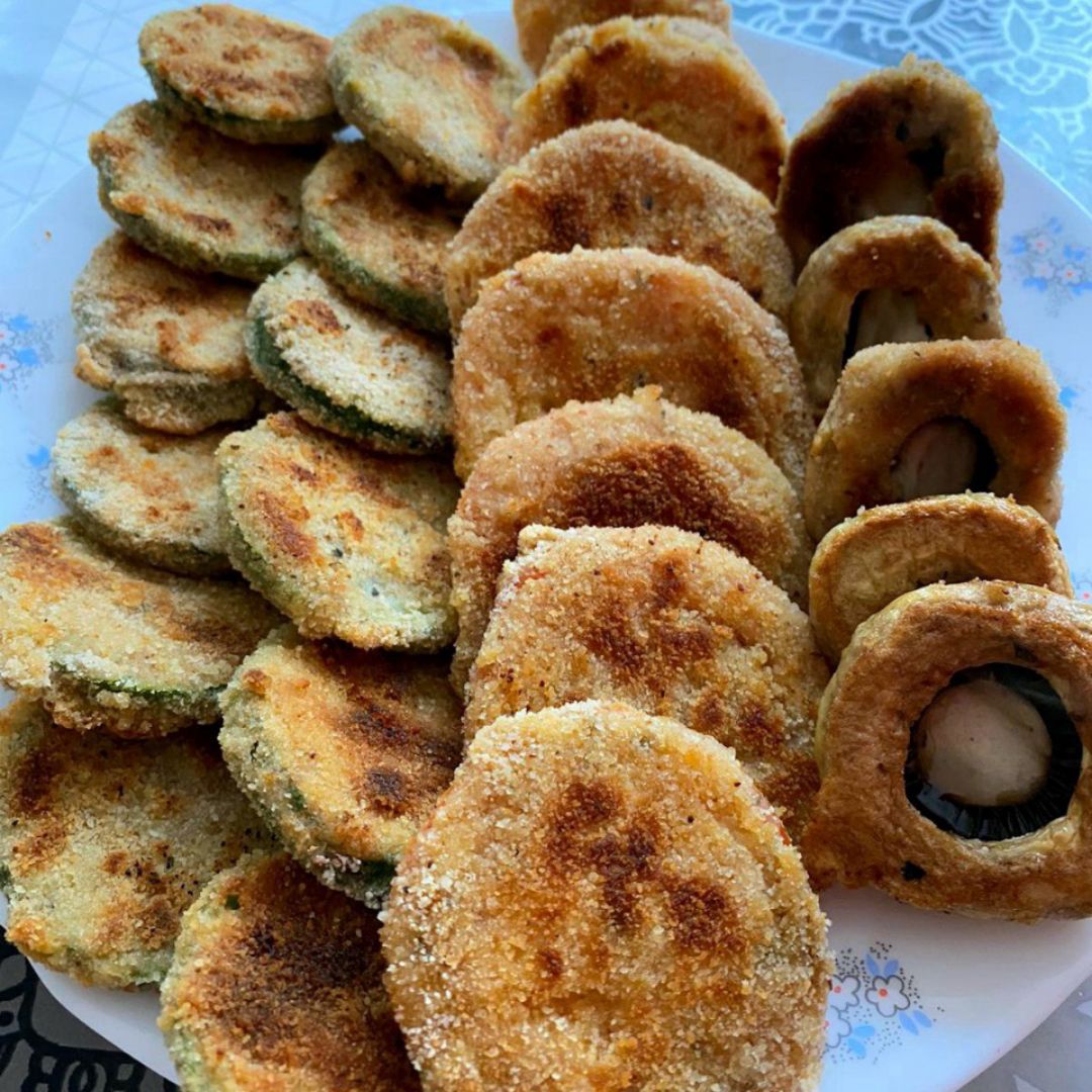 Verduras "rebozadas" Verduras "rebozadas"