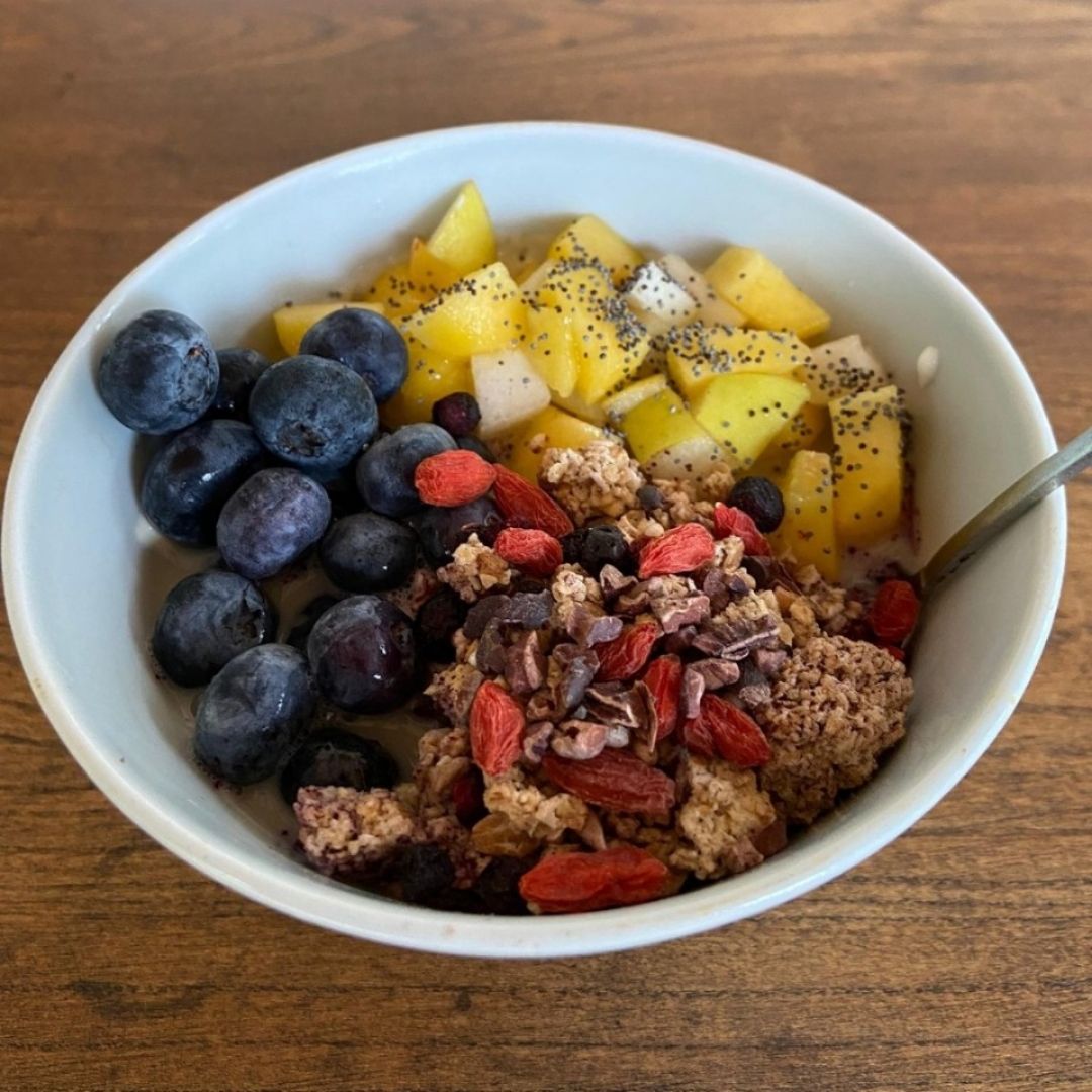 Bowl de yogur y frutas Bowl de yogur y frutas